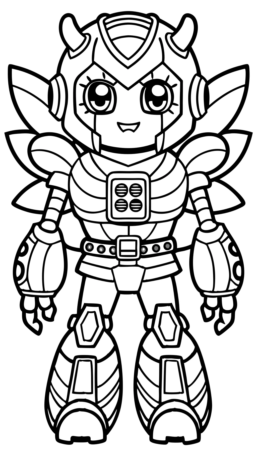 coloring pages bumblebee transformer